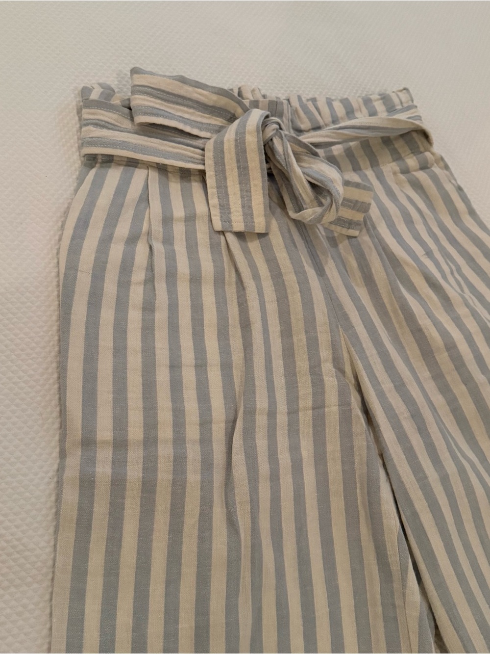 Madewell Striped Linen Pants